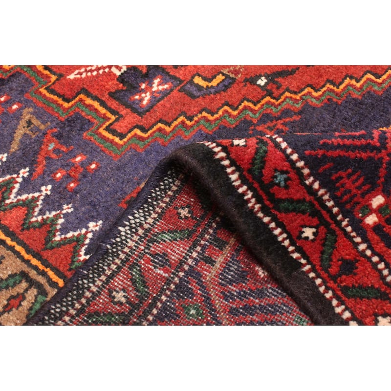 ECARPETGALLERY Hand-knotted Anadol Red Wool Rug - 4'3 x 6'8