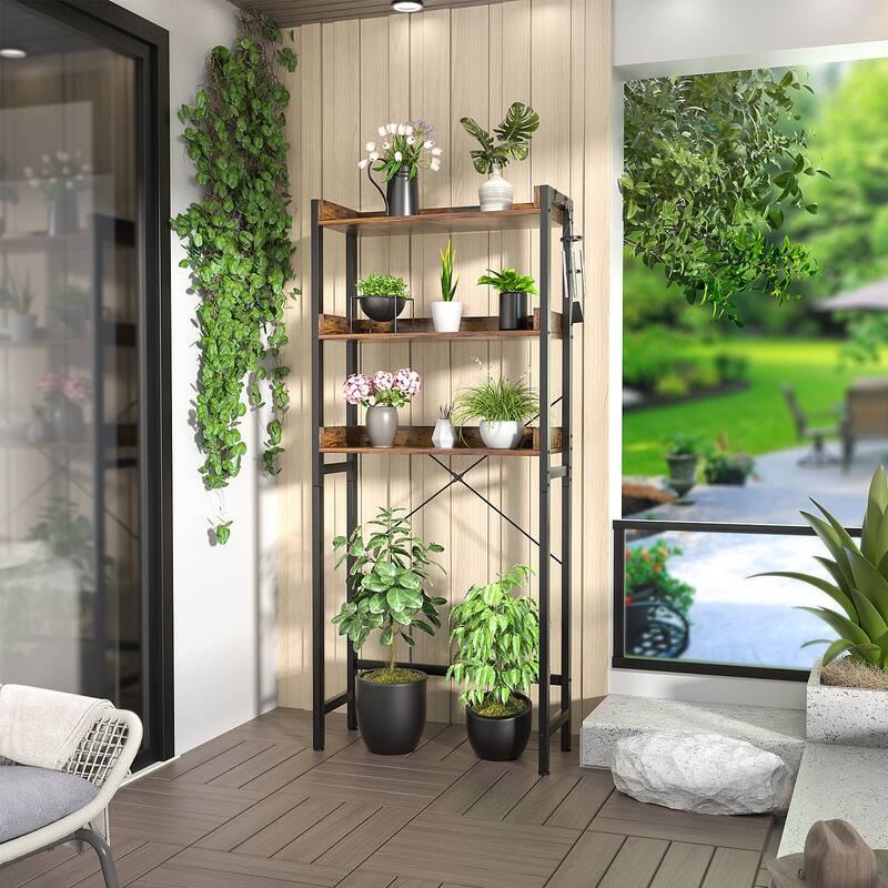 Over-The-Toilet Storage Rack, 3-Tier Bathroom Organizer Shelf Over Toilet
