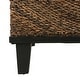 preview thumbnail 6 of 5, Woven Abaca Coffee Table by East at Main