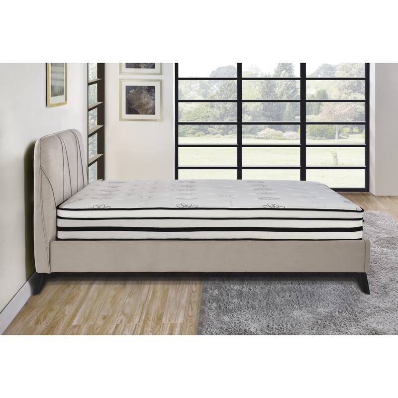 12" Highly Breathable Quilted Cover Hybrid Mattress in a Box