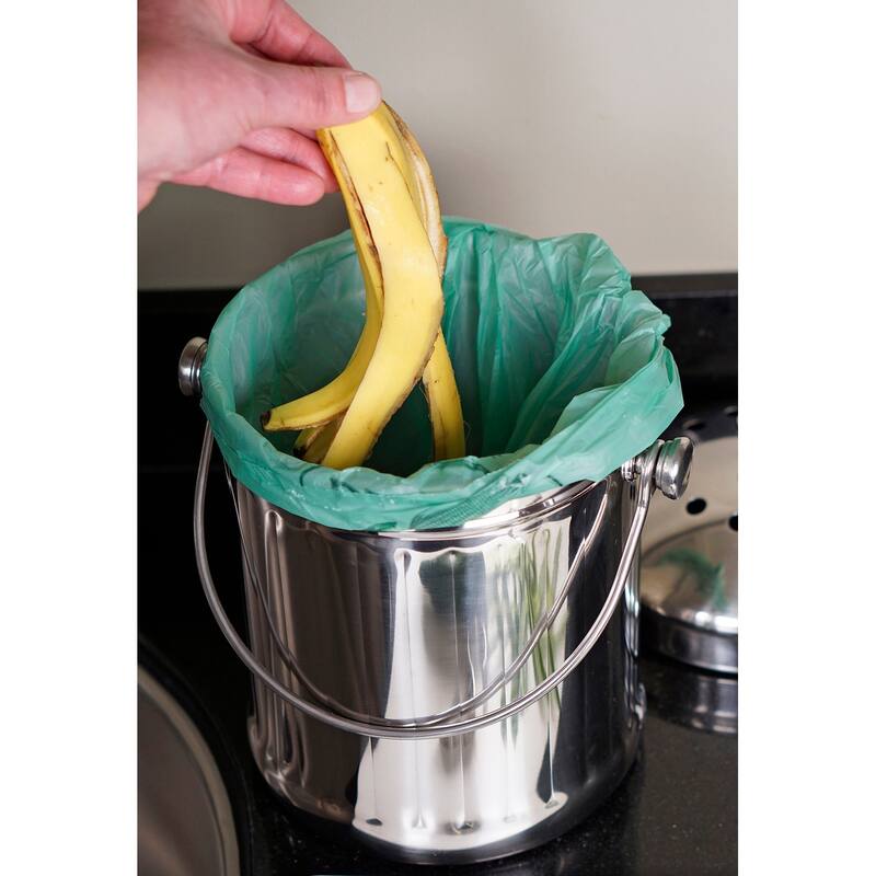 6 Liter Biobag (50 Count) - 1 Gallon Compostable Bags