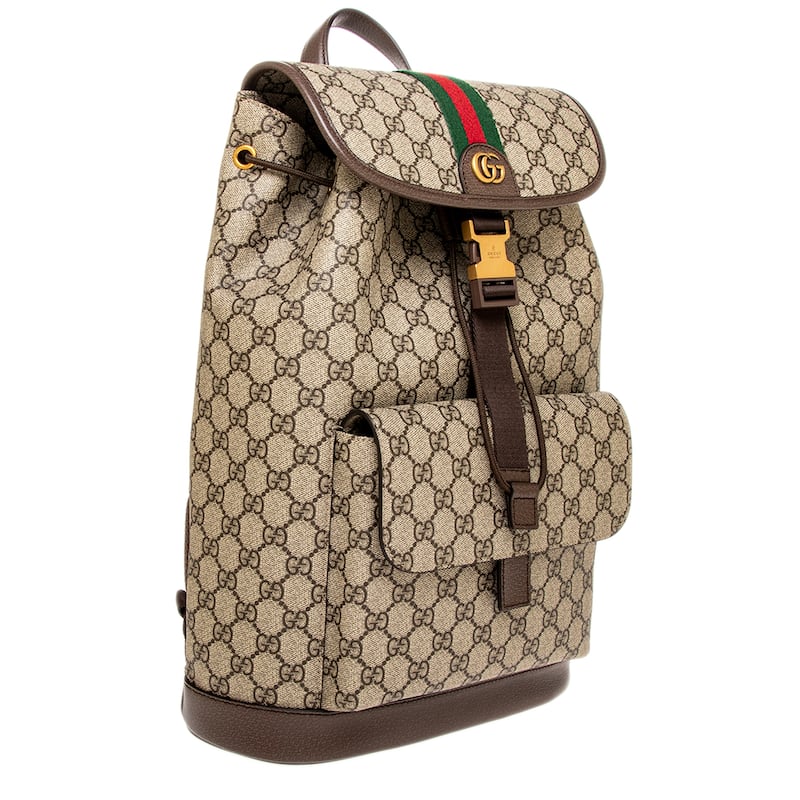 Gucci Men's Ophidia Small Backpack - Beige