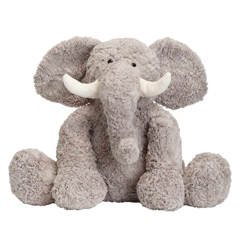 grey elephant stuffed animal