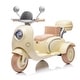 preview thumbnail 1 of 78, 12V Kids Electric Motorcycle with Rear Flip Adult Seat, Bluetooth, USB, Multi-Function Player, and Large Storage for Ages 3-6 Beige