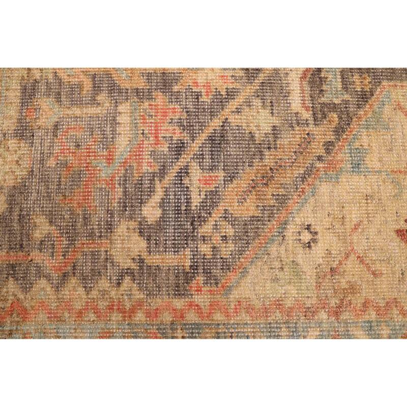 ECARPETGALLERY Hand-knotted Jules Serapi Charcoal Wool Rug - 8'10 x 11'11