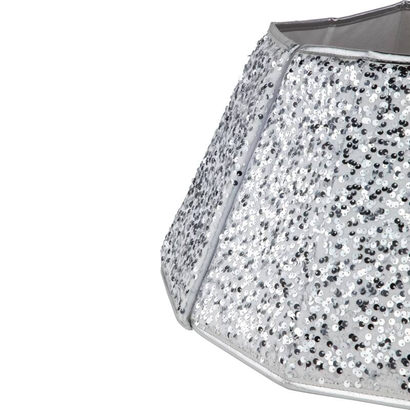 26" Sequins Hexagonal Christmas Tree Collar