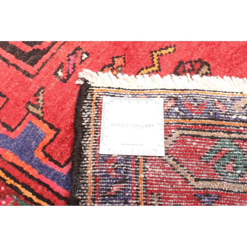 ECARPETGALLERY Hand-knotted Andelz Red Wool Rug - 4'7 x 6'4