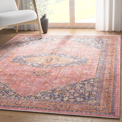 Well Woven Apollo San Marino Persian Oriental Washable Area Rug