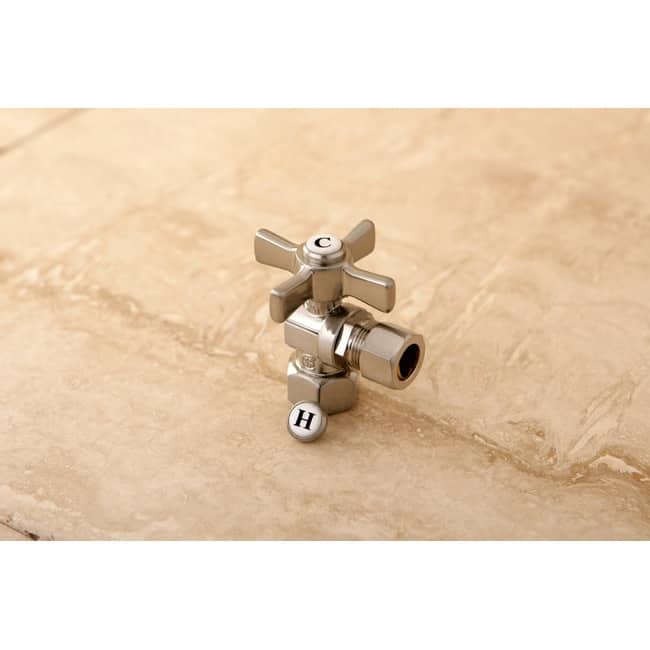 Kingston Brass Vintage Angle Stop with 1/2 Inch FIP, 1/2 Inch OD and