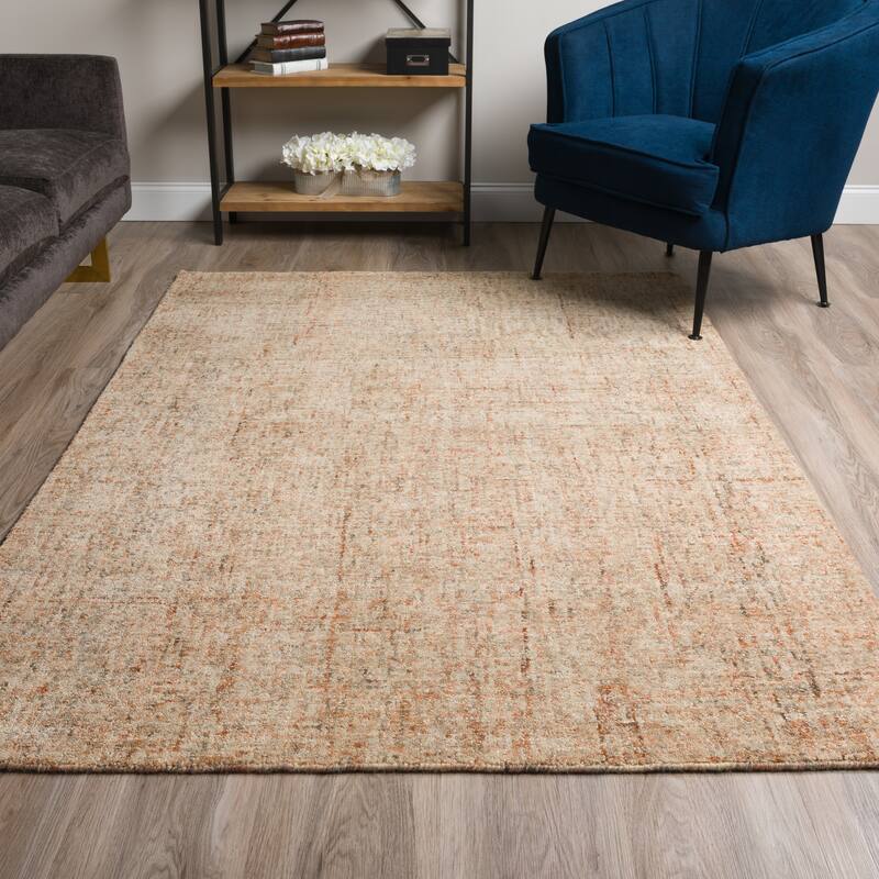 Addison Eastman Variegated Solid Wool Area Rug