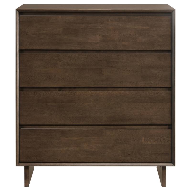 Hemlock Warm Brown 4-drawer Chest of Drawers