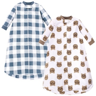 Hudson Baby Infant Boy Long-Sleeve Fleece Sleeping Bag, Little Bear, 0-9 Months - Little Bear - 0-9 Months