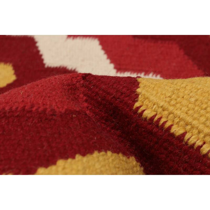 Ankara FW Red Kilim 5'1" x 7'8" - 5'1 x 7'8