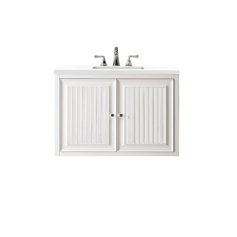 James Martin Vanities E645-V36-3WZ Athens 36" Free Standing Single