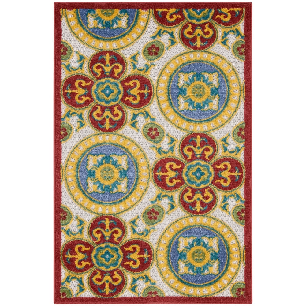 Nourison Aloha Indoor/outdoor Geometric Area Rug