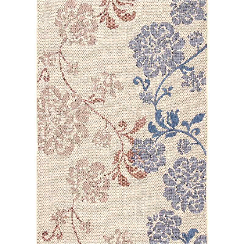 SAFAVIEH Courtyard Vernelle Arvyda Outdoor Waterproof Patio Backyard Rug
