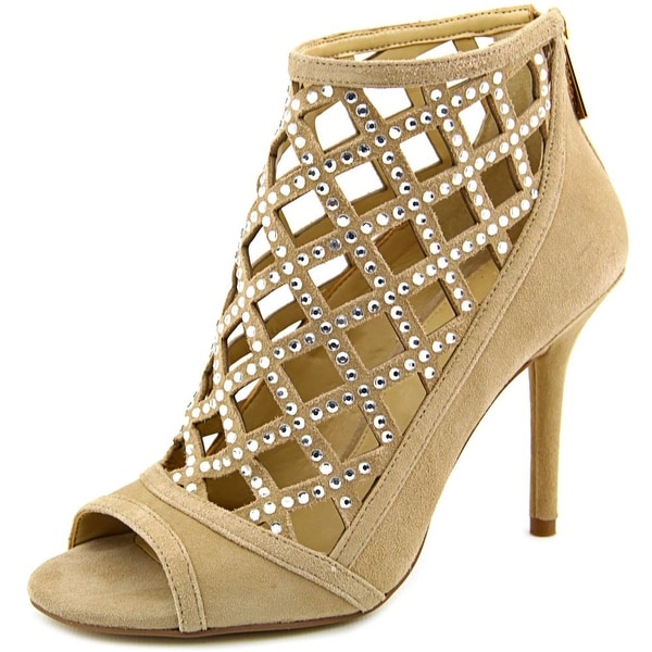 michael kors yvonne open toe bootie
