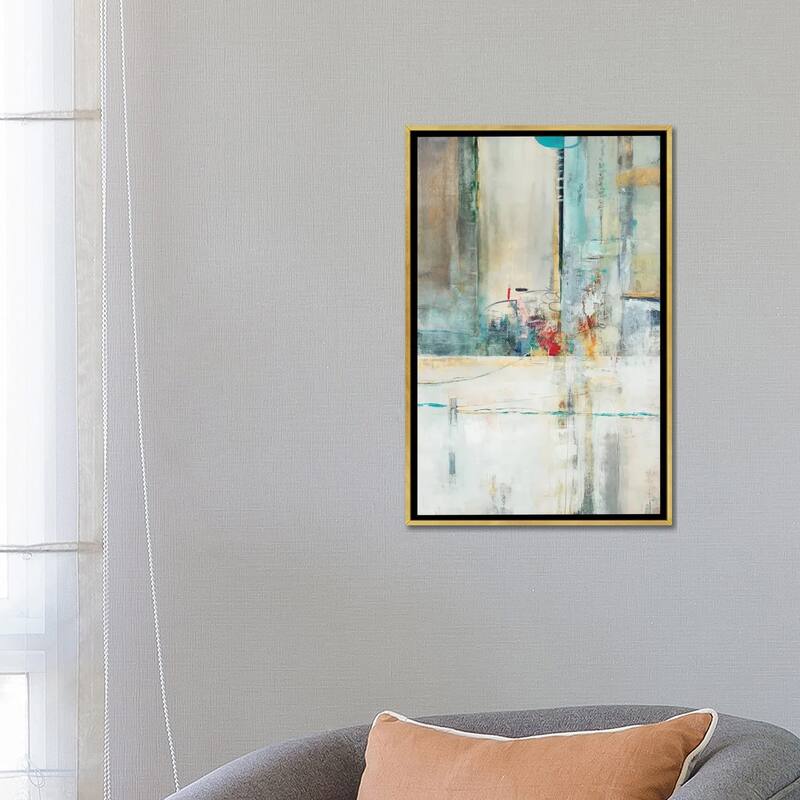 iCanvas "Inference" by Nancy Ngo Framed Canvas Print