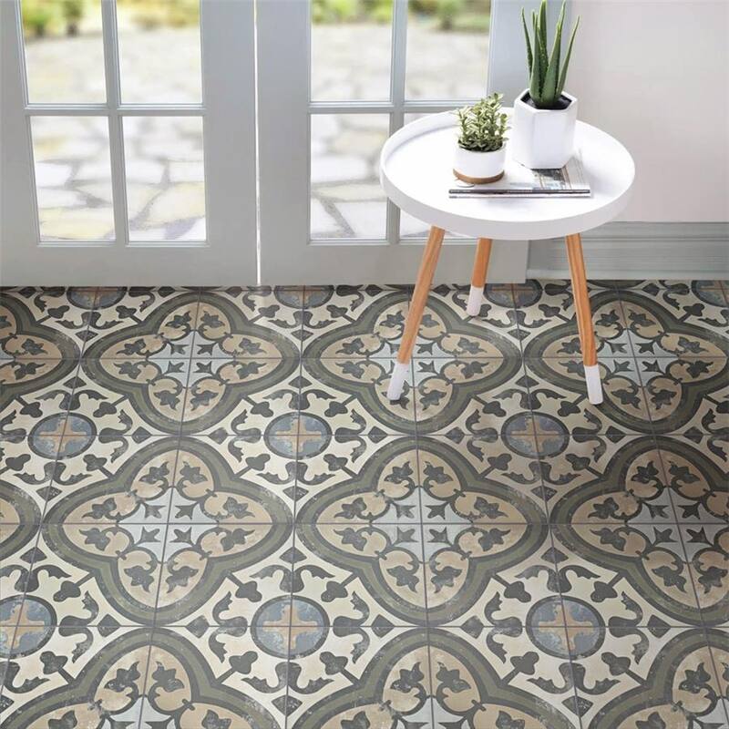 Merola Tile Evoque Carthusian 9-3/4" x 9-3/4" Porcelain Floor and Wall Tile