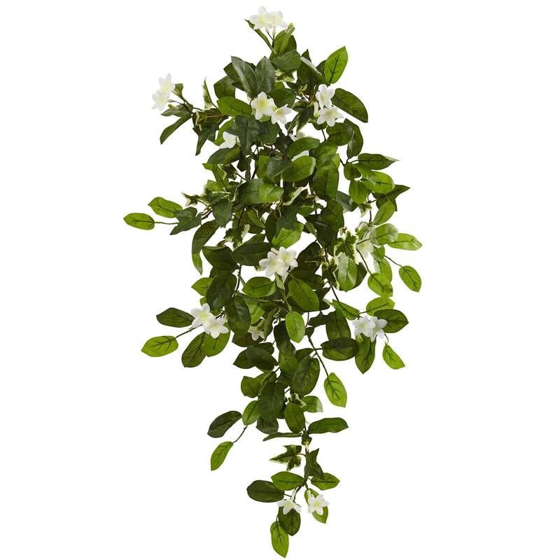 Artificial Plant in Planter - 5 Inch Decorative Faux Greenery for Home Office Decor - Green - 19