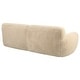preview thumbnail 6 of 6, Uttermost Abide Rounded Sheepskin Sofa - 96"W x 31"H x 42"D 