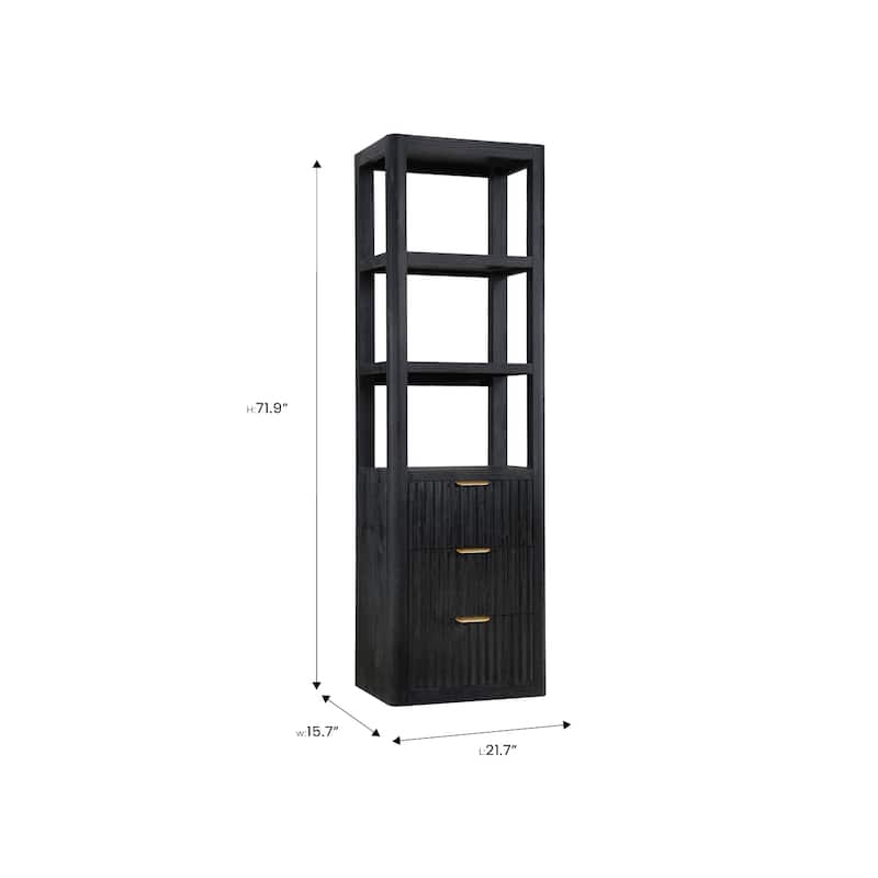 Cadiz 22 in. Storage Cabinet for Bathroom and Living Room
