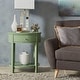 preview thumbnail 10 of 55, Fillmore 1-Drawer Oval Wood Shelf Accent End Table by iNSPIRE Q Modern