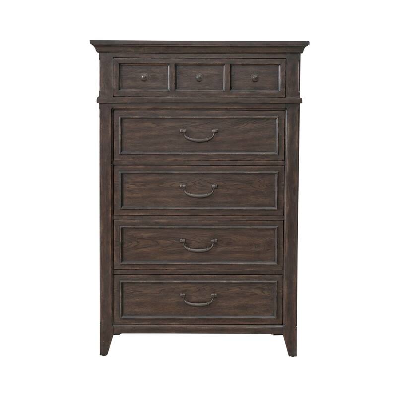 Liberty Furniture Paradise Valley King Uph Bed, Dresser & Mirror, Chest, Night Stand