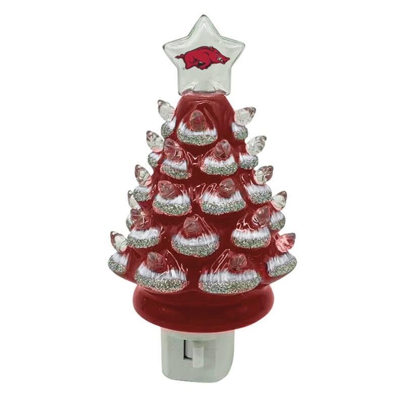 6.5" Arkansas Xmas Tree Nite Lite