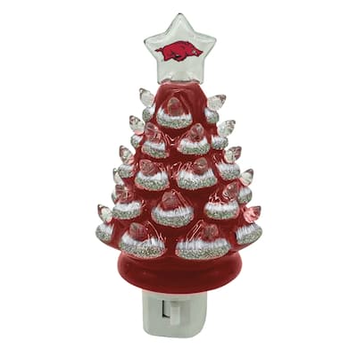 6.5" Arkansas Xmas Tree Nite Lite