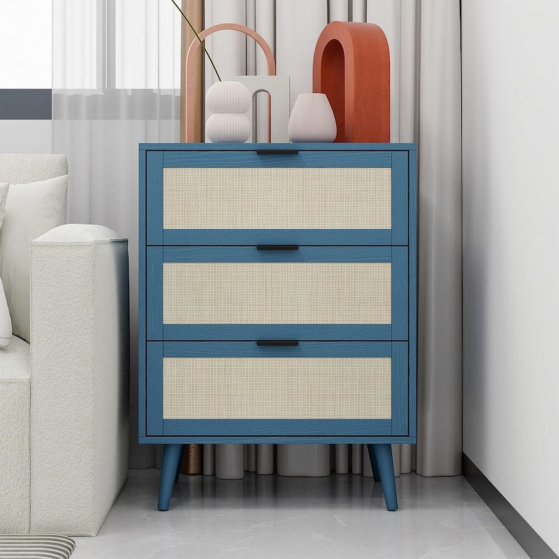 3 Drawers Storage Cabinet for Bedroom Living Room