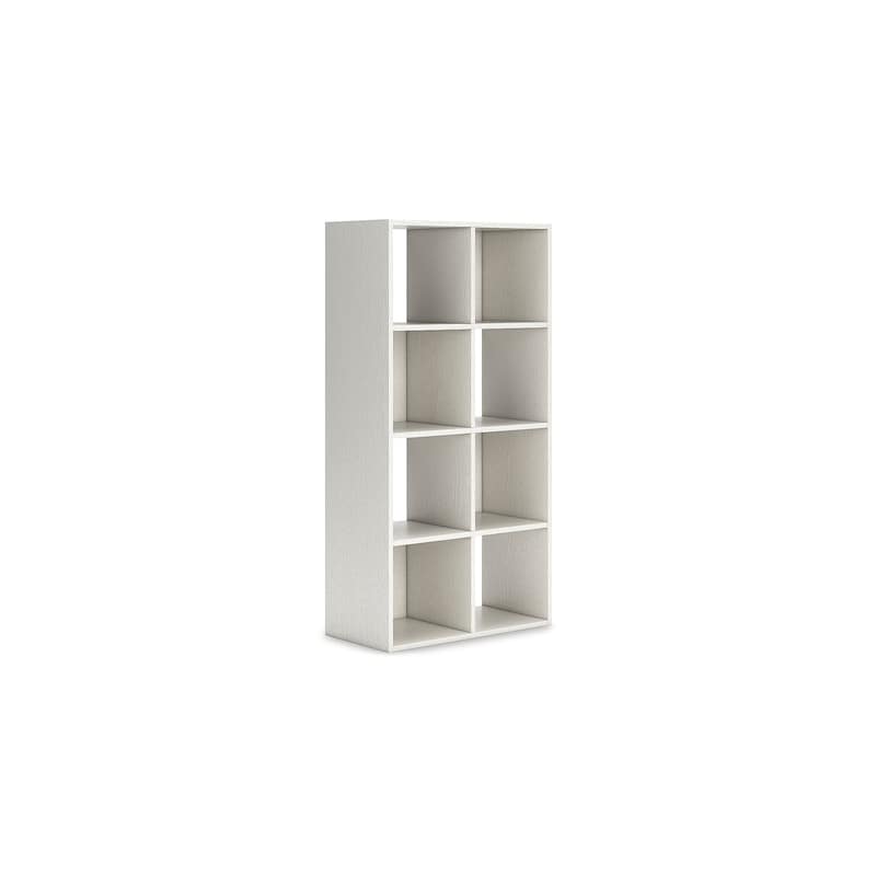 Ashley Furniture Aprilyn White 8 Cube Organizer - 24"W x 12"D x 47"H