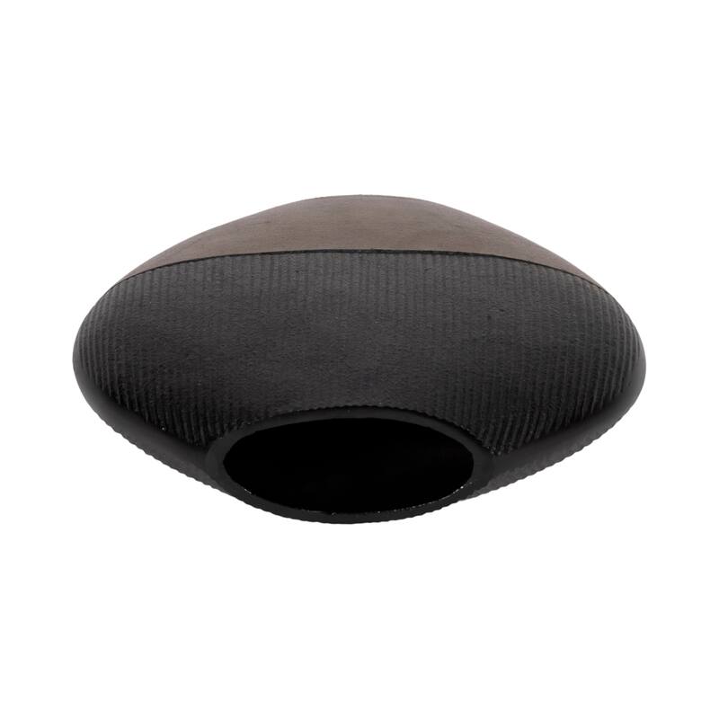 Modern Round Metal Table Vase - Flower Vase