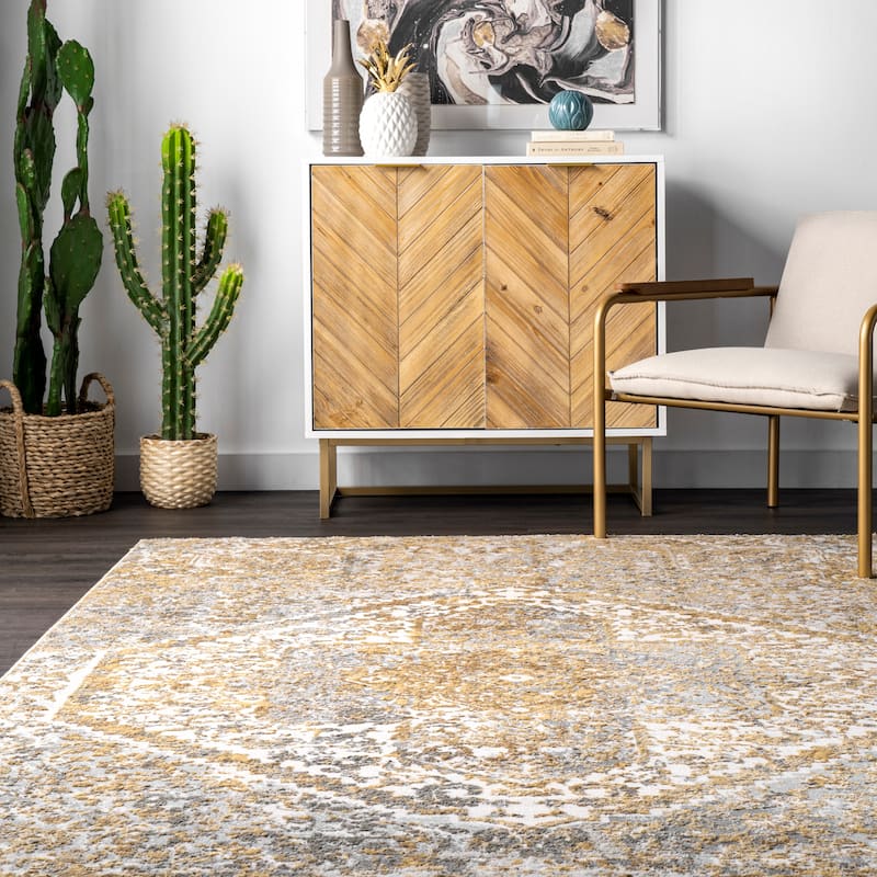 Nuloom Patty Vintage Medallion Rug