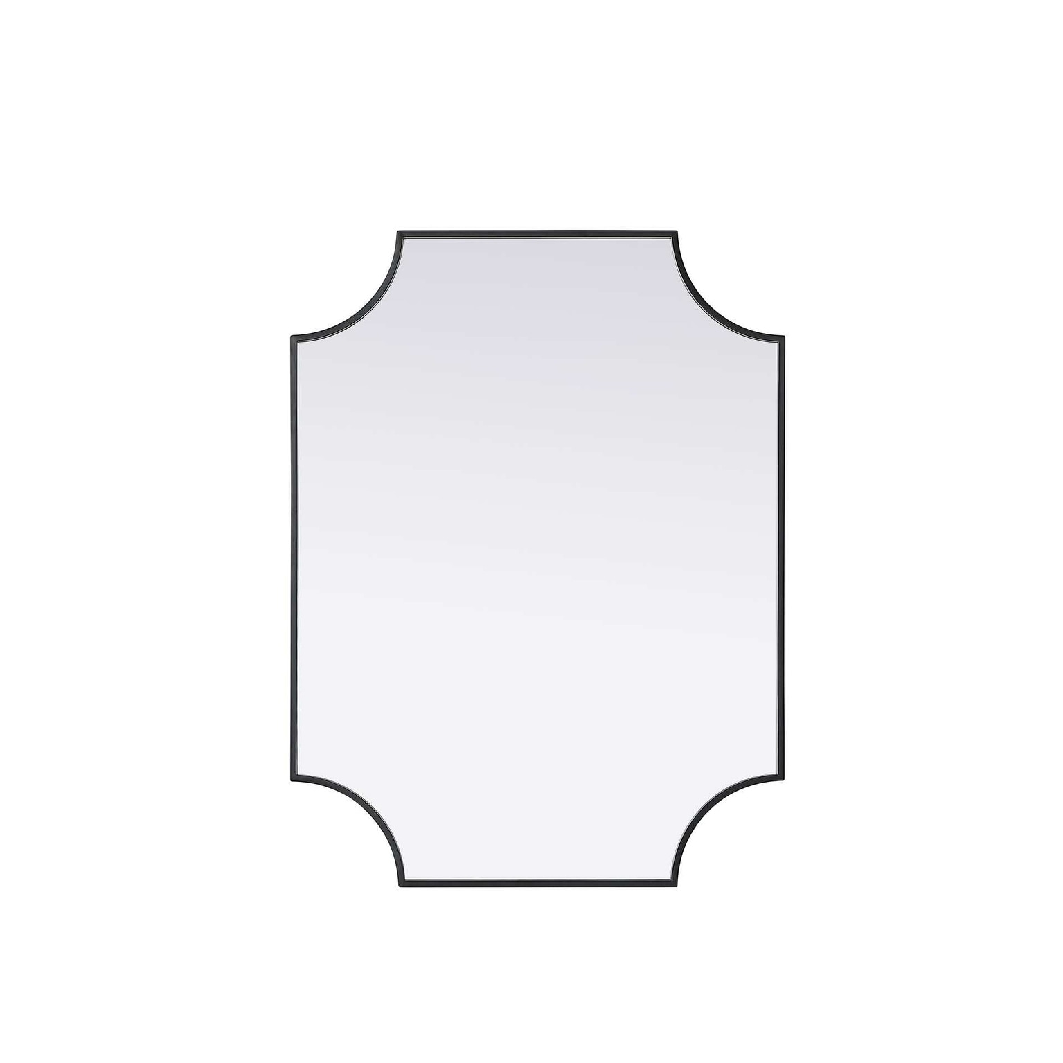 Talia Notched Metal Mirror (27-36 inch)