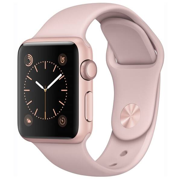 Shop Apple Watch Series 2 Gps Only 38mm Rose Gold Refurbished Overstock 28711581
