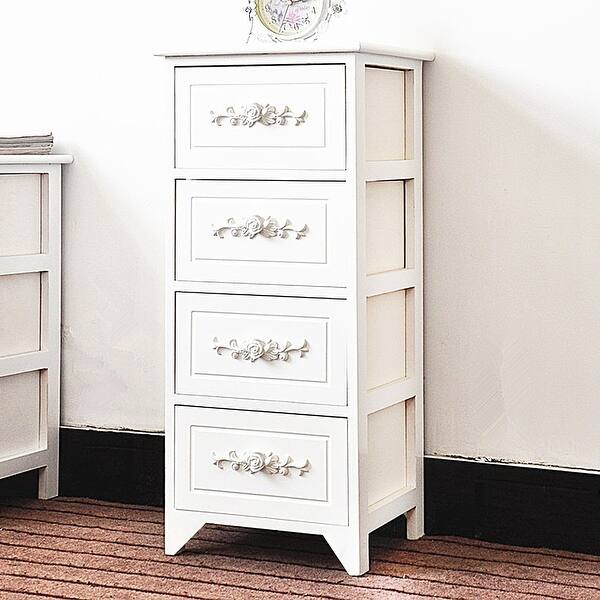 Shop Dl Furniture Fully Assembled Tone Finish Night Stand 2
