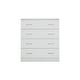 preview thumbnail 7 of 7, OS Home and Office Furniture Model 6003 Four Drawer Chest in White
