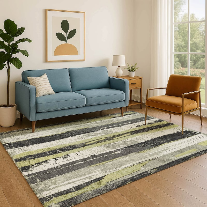 Premium Washable Super Soft Casual Contemporary Mayfield Rug