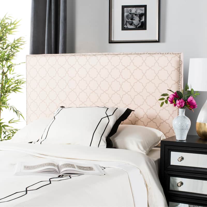 SAFAVIEH Viviana Headboard - Pale Pink/Beige - Queen