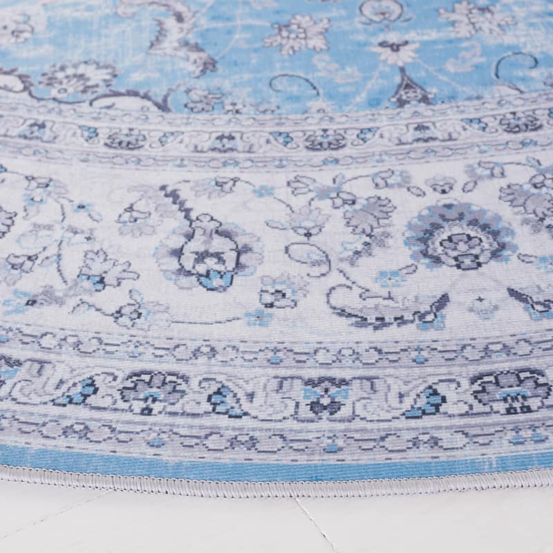 SAFAVIEH Tucson Machine Washable Slip Resistant Elianne Shabby Chic