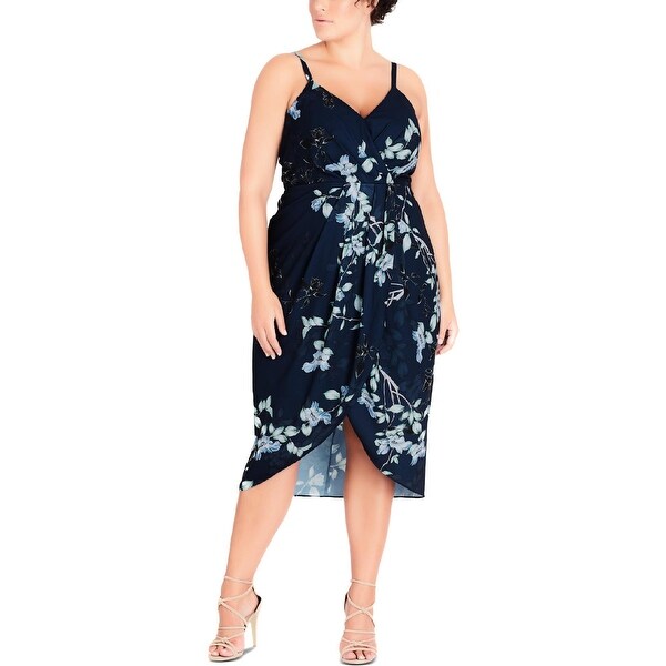 city chic midi dress