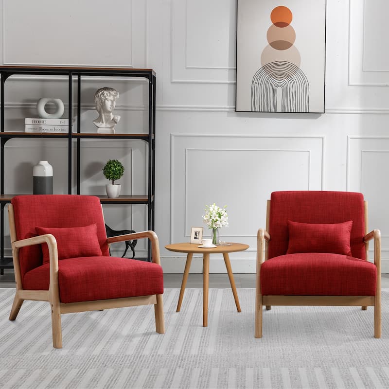 Aston Modern Solid wood Accent Chair for Living Room
