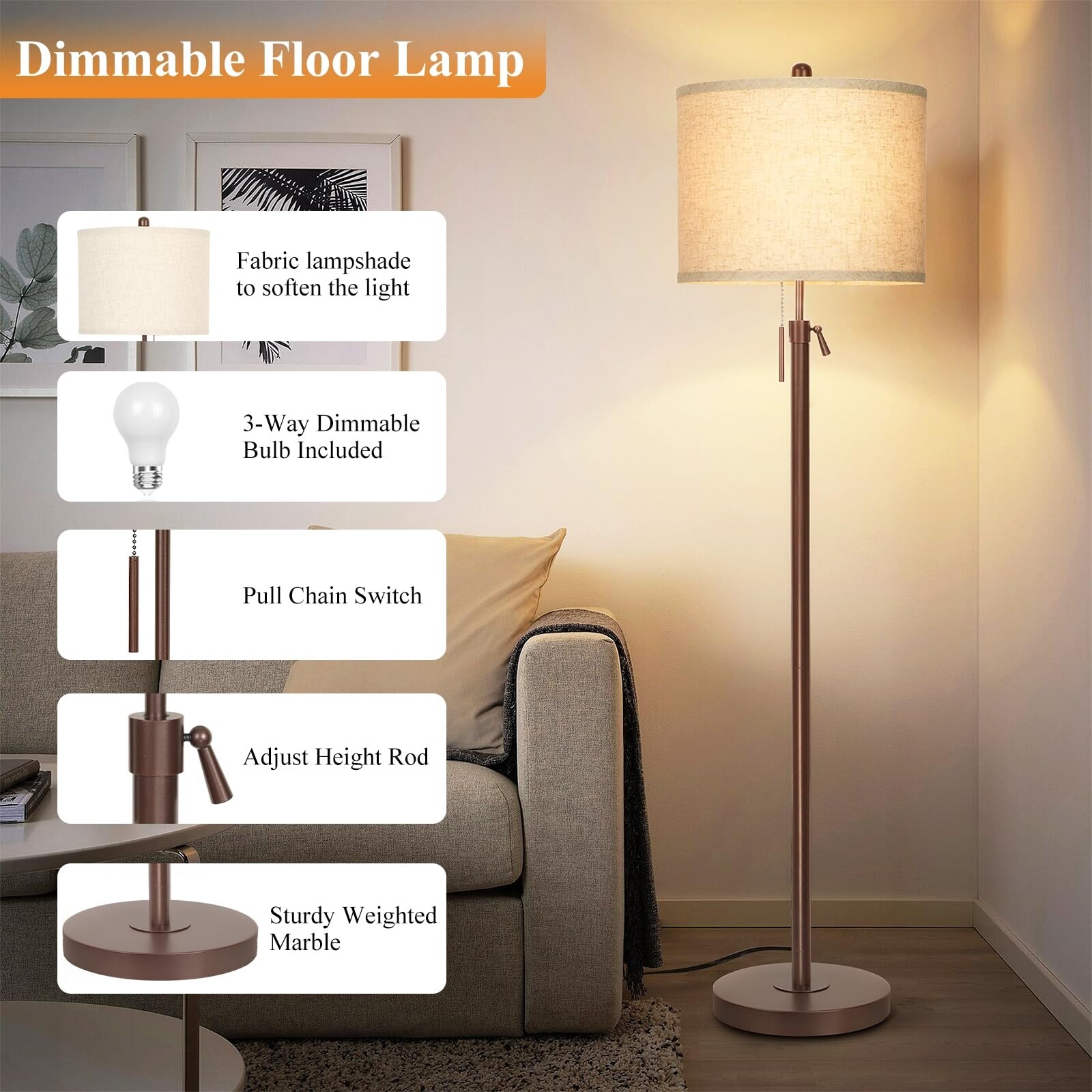 Led rod floor lamp 2025