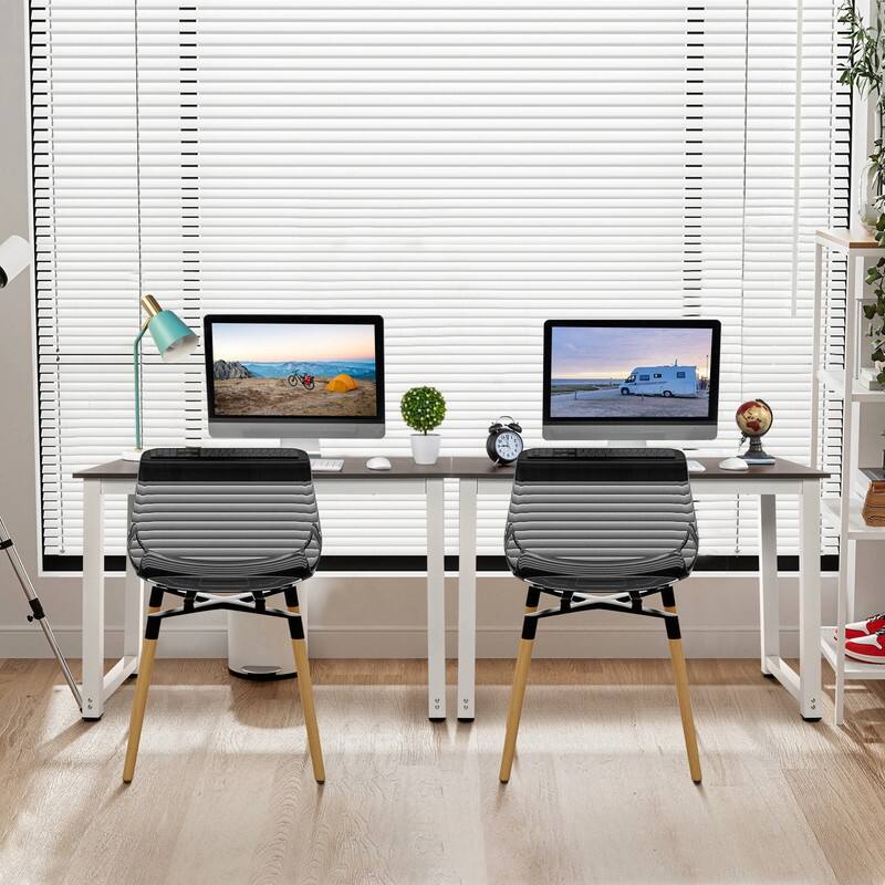 41.31" White Feet Writing Desk
