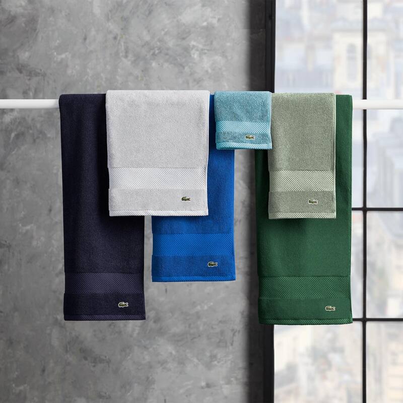 Lacoste Heritage Supima 100% Cotton Wash Cloth