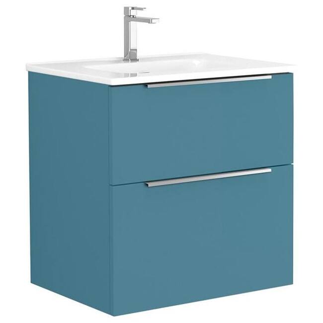 WS Bath Collections Dalia C60 Dalia 24" Wall Mounted Single Basin - Island Matte