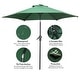 preview thumbnail 23 of 68, Ainfox 7.5ft Patio Umbrella Outdoor Umbrella Tilt Multi-color Without Base