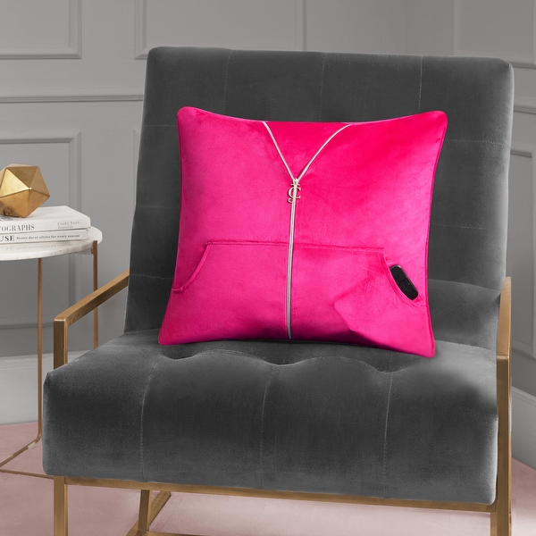 Juicy Couture Zippered Tracksuit Pillow 20