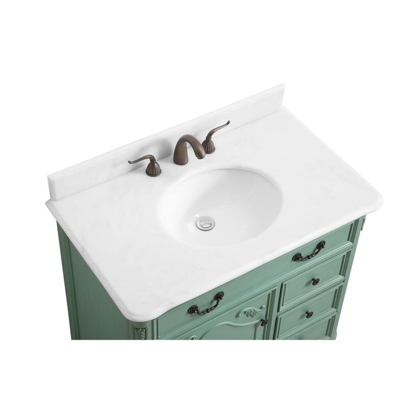 36" Bathroom Vanity Sink